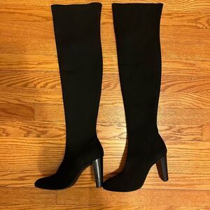 Charles by Charles David Stretch Heeled Boots Elastic Size 8